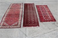 Lot 1228 - Tekke-style runner with two rows of sixteen...