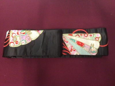 Lot 2086 - Japanese kimono Obi belt