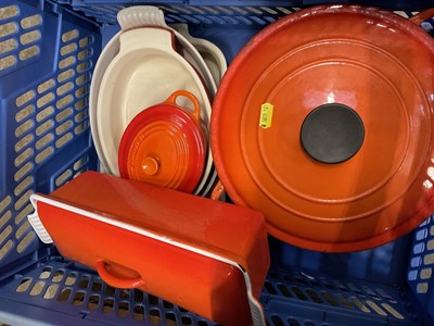 Lot 181 - Large collection of Le Creuset