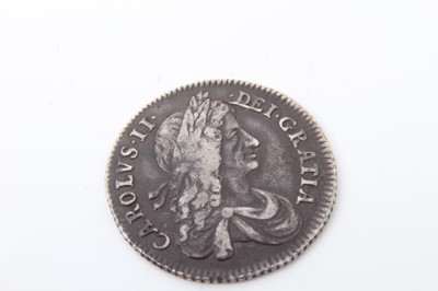 Lot 11 - G.B. - Charles II silver Shilling First Bust 1663 GF (1 coin)