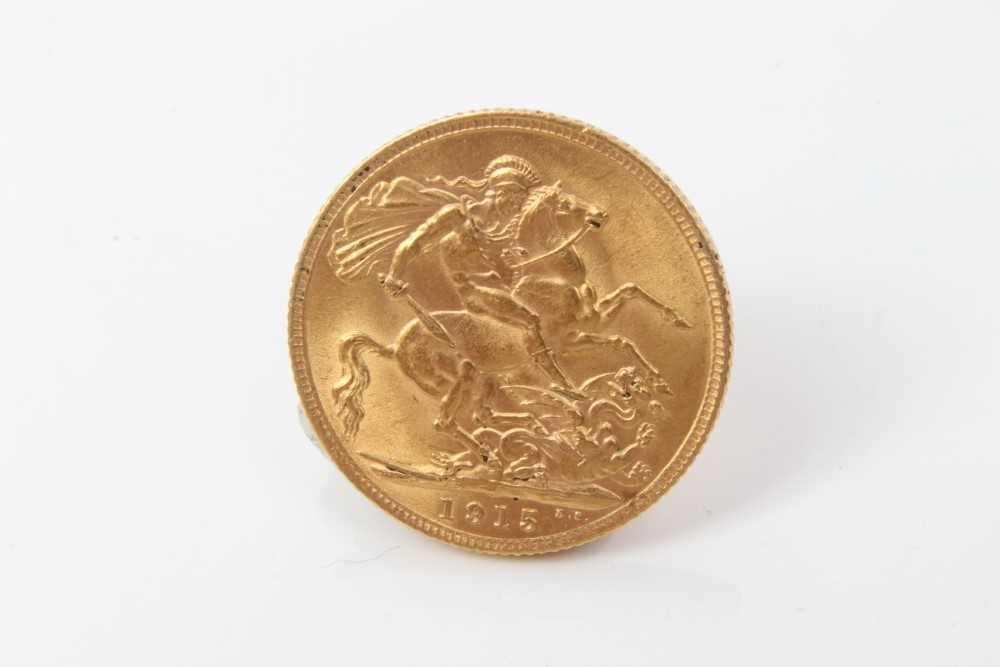 Lot 26 - G.B. - Gold Sovereign George V 1915 EF (1 coin)