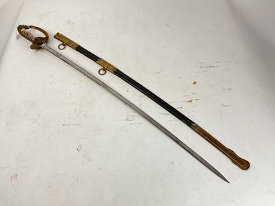 Lot 820 - 1920s German Naval Officer's dress sword by WKC