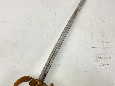 Lot 820 - 1920s German Naval Officer's dress sword by WKC