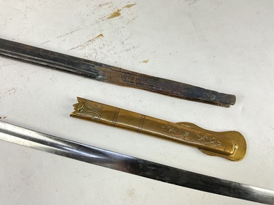 Lot 821 - 1920s German Naval Officer's dress sword by WKC