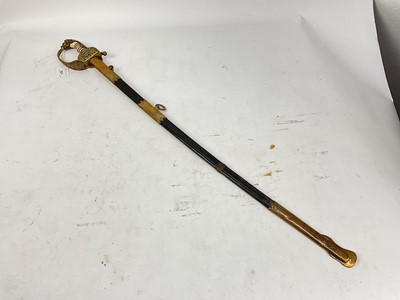 Lot 821 - 1920s German Naval Officer's dress sword by WKC