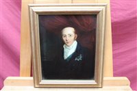 Lot 834 - 19th century English School oil on panel -...