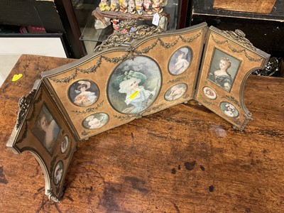 Lot 175 - 1920s French folding photograph frame