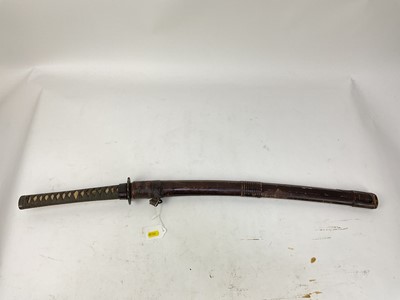 Lot 844 - Good quality Japanese Officer's Wakizashi sword