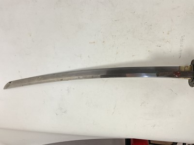 Lot 844 - Good quality Japanese Officer's Wakizashi sword