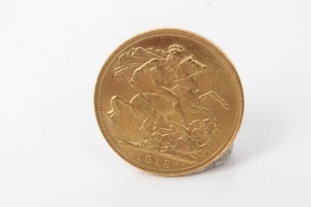 Lot 28 - G.B. - Gold Sovereign George V 1918I (India) EF (1 coin)