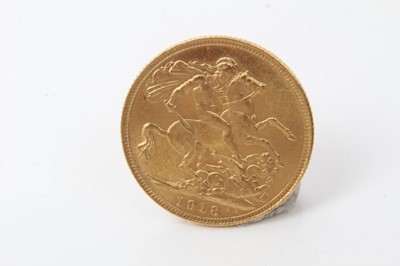 Lot 28 - G.B. - Gold Sovereign George V 1918I (India) EF (1 coin)