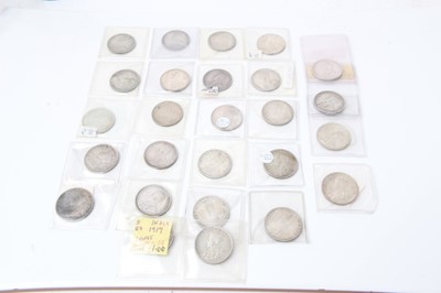 Lot 63 - India - Mixed George V silver Rupees (N.B. Mixed dates & grades F to EF) (26 coins)