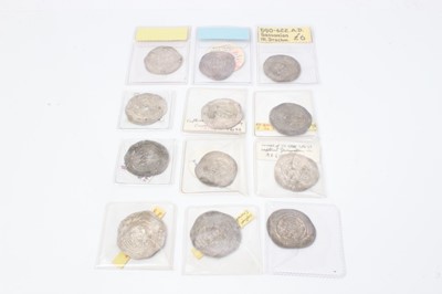 Lot 73 - Sassanian - Silver Drachma coins from the Reign of Khusur II circa AD 590-628 (N.B. In generally VF-EF condition) (12 coins)