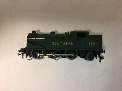 Lot 104 - Railway OO gauge scratch built or restored models, Hinching Brooke, GWR 3046 2-8-0, Granville Manor 7818, Southern 2594 BR 69561 2-6-0 (5)