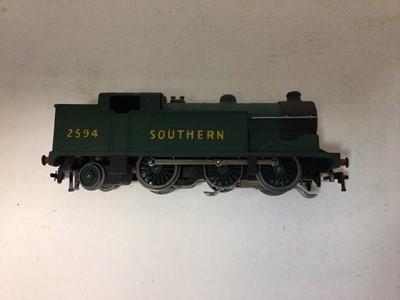 Lot 104 - Railway OO gauge scratch built or restored models, Hinching Brooke, GWR 3046 2-8-0, Granville Manor 7818, Southern 2594 BR 69561 2-6-0 (5)