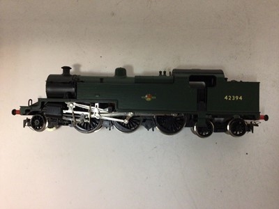 Lot 108 - Railway OO gauge selection of unboxed locomotives including Bachmann 60865 loco and tender, SR 2348 2-6-0 loco and tender, GWR 2-6-0 No 2649 loco and tender, Hornby 2-6-4 No 42394 locomotive (4)