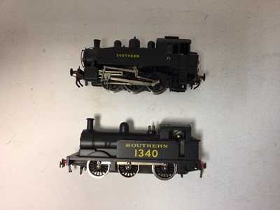 Lot 109 - Railway OO gauge selection of unboxed tank and other locomotives (some have been restored)