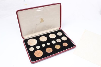 Lot 123 - G.B. - George VI proof 1937 fifteen coin set