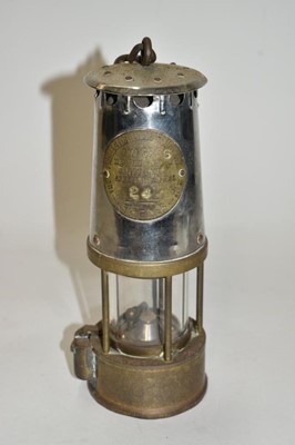 Lot 2436 - Antique miner's lamp, type GRS