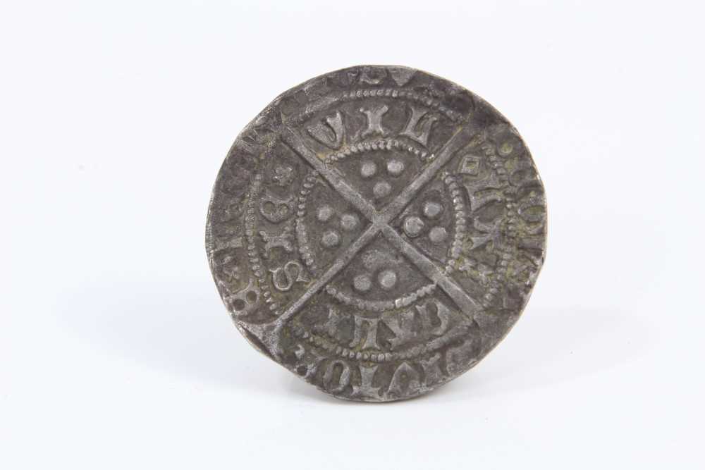 Lot 90 - G.B. - Silver hammered Groats to include Edward III Class G London (N.B. Obv: With annulet under bust and reverse with annulet in one quarter, circa 1351-61) GF and Henry VI Rosette-Mascle issue, C...