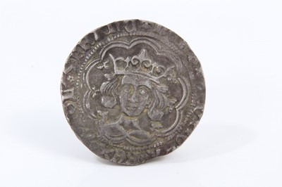 Lot 90 - G.B. - Silver hammered Groats to include Edward III Class G London (N.B. Obv: With annulet under bust and reverse with annulet in one quarter, circa 1351-61) GF and Henry VI Rosette-Mascle issue, C...