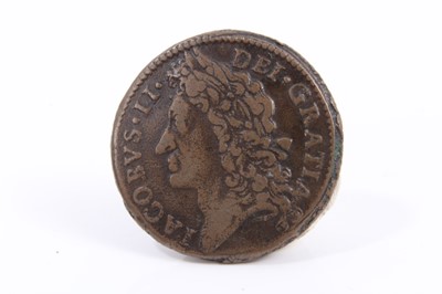 Lot 99 - Ireland - James II Civil War Gun Money coins to include Half Crown 1690 GF/AVF, Shillings 1689 GVF/AEF & 1690 AVF (3 coins)