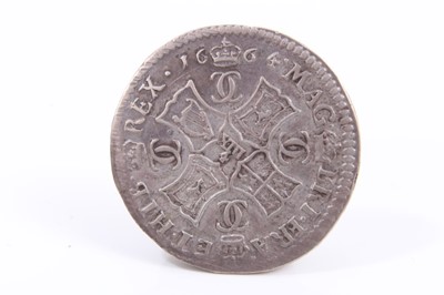 Lot 103 - Scotland - Charles II silver Merk 1664 GF-AVF (1 coins)