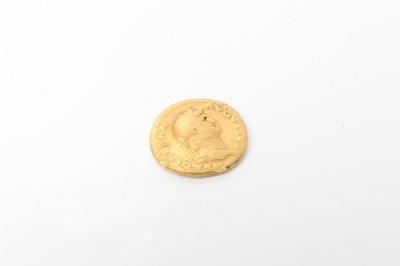 Lot 126 - Roman - Gold Aureus Nero AD 54-68 Obv: Legend Nero Caesar Avgvstvs, Rev: Avgvstvs - Avgvsta, Fair (1 coin)