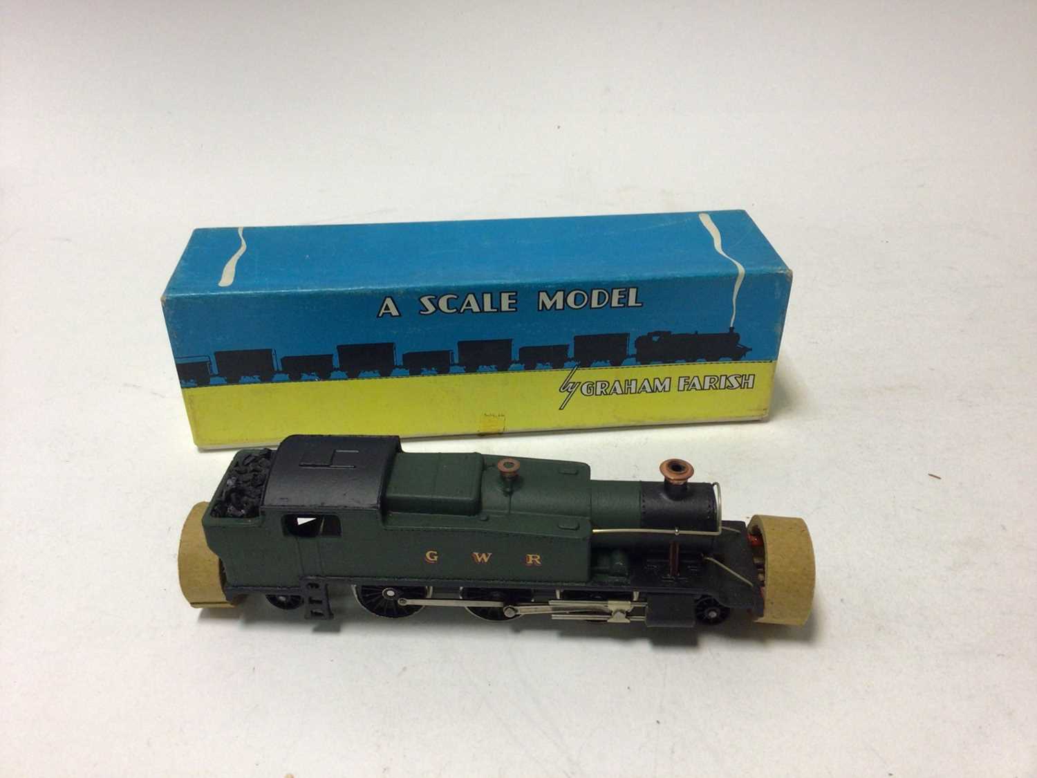 Lot 111 - Graham Farish OO gauge GWR green 2-6-2 Priarie Tank locomotive, in original box