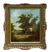 Lot 1178 - Robert Burrows (1810 - 1883), oil on canvas -...