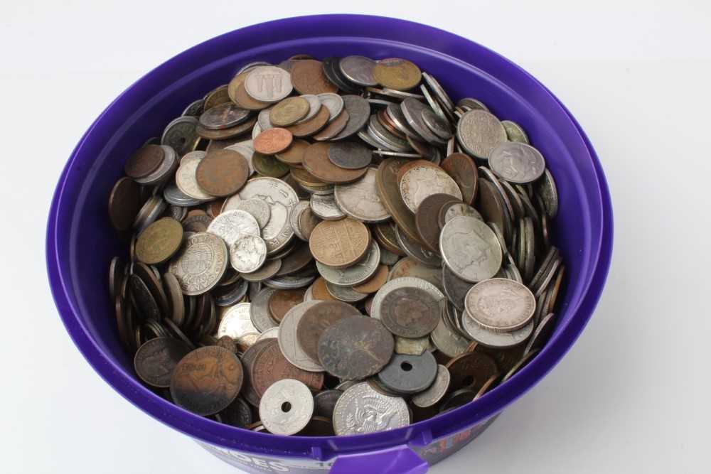 Lot 108 - World - Mixed coinage to include silver and scarcer issues (N.B. Needs viewing) (Qty)