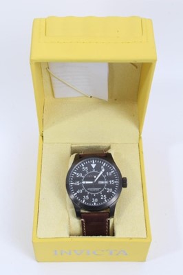Lot 930 - Invicta wristwatch, model no 11204, boxed