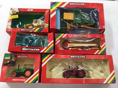 Lot 1900 - Britains and Siku farm models