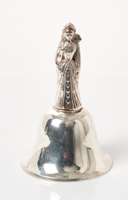Lot 261 - 1920s Silver bell