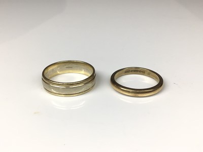 Lot 133 - Four 9ct gold wedding rings