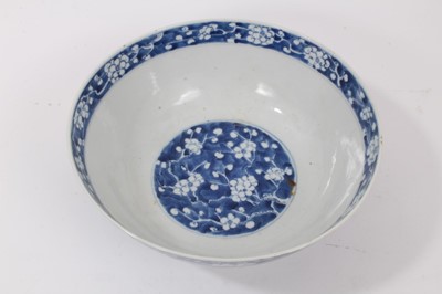 Lot 21 - Chinese porcelain bowl with prunus decoration