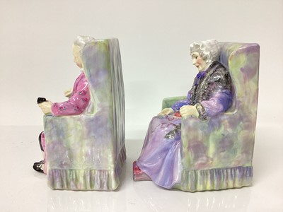 Lot 1237 - Two Royal Doulton figures - Darby HN2024 and Joan HN1422