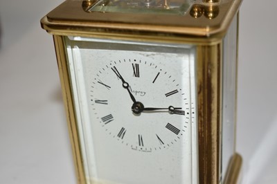 Lot 2413 - Carriage clock by Asprey