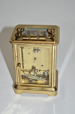 Lot 2413 - Carriage clock by Asprey