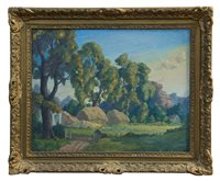 Lot 1204 - Charles G. Johnson (1902 - 1983), oil on...