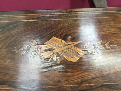 Lot 743 - 19th century Swiss music box with six airs