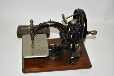 Lot 2465 - Victorian sewing machine