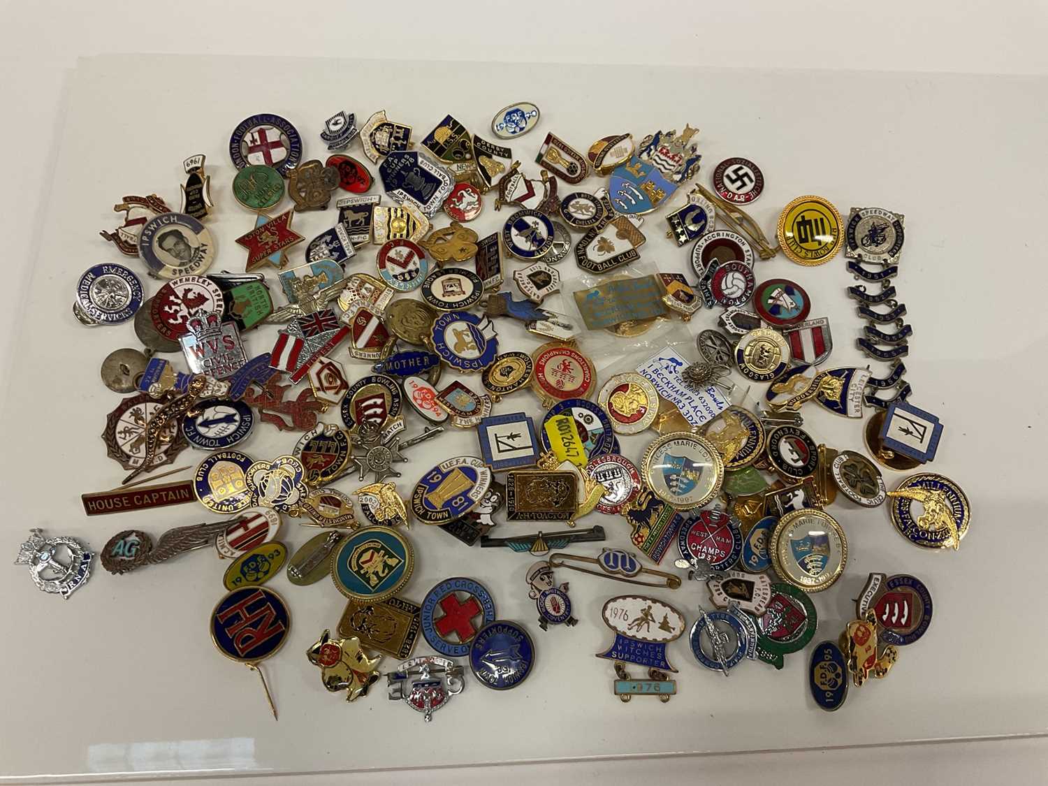 Lot 2571 - One box of pin badges