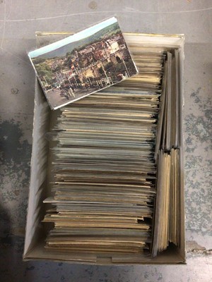 Lot 723 - Shoebox containing 700 postcards