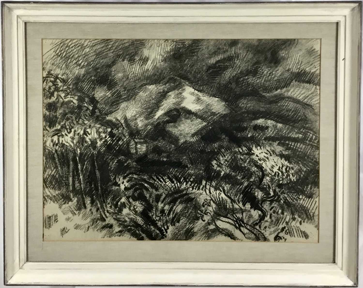 Lot 157 Gabriel White (19021988) charcoal on paper,