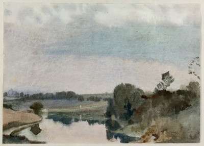 Lot 237 - Charles Knight (1901-1999) watercolour, Dewy morning