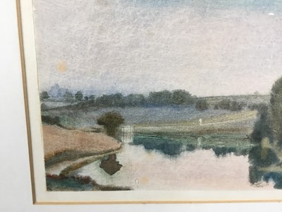 Lot 154 - Charles Knight (1901-1999) watercolour, Dewy morning