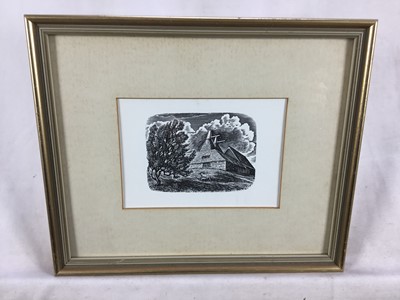 Lot 149 - Michael Renton (1934-2001) group of woodcut engravings, Alley Street Rye and three others