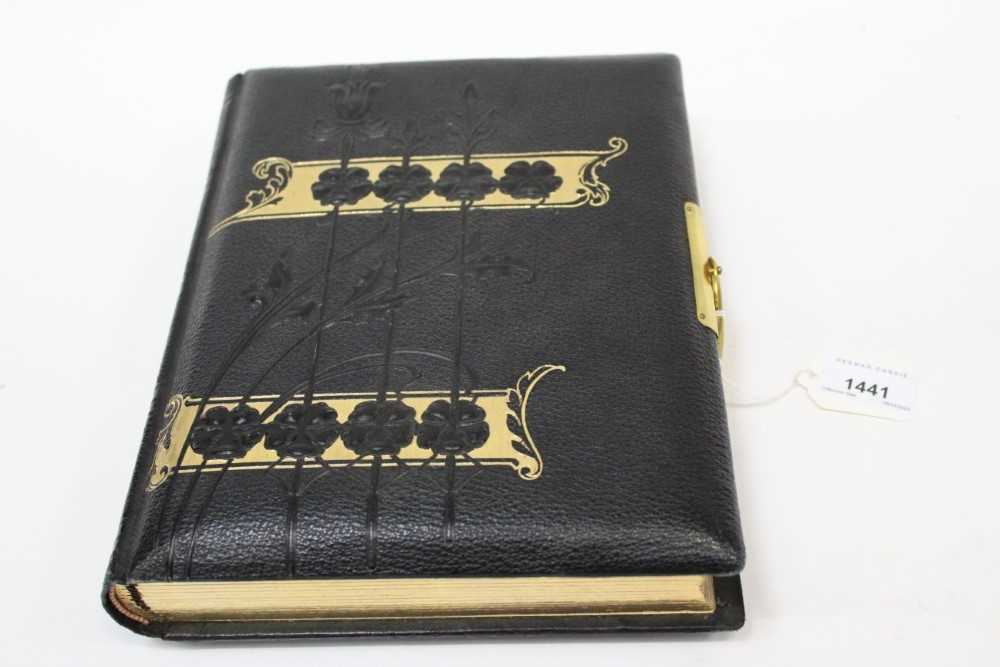 Lot 1441 - Victorian illustrated photograph album