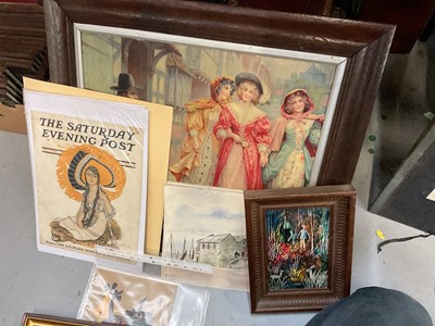 Lot 463 - Group of mixed pictures and prints